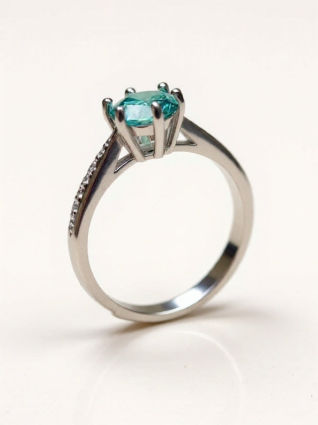 2 Carat Moissanite 925 Sterling Silver Ring