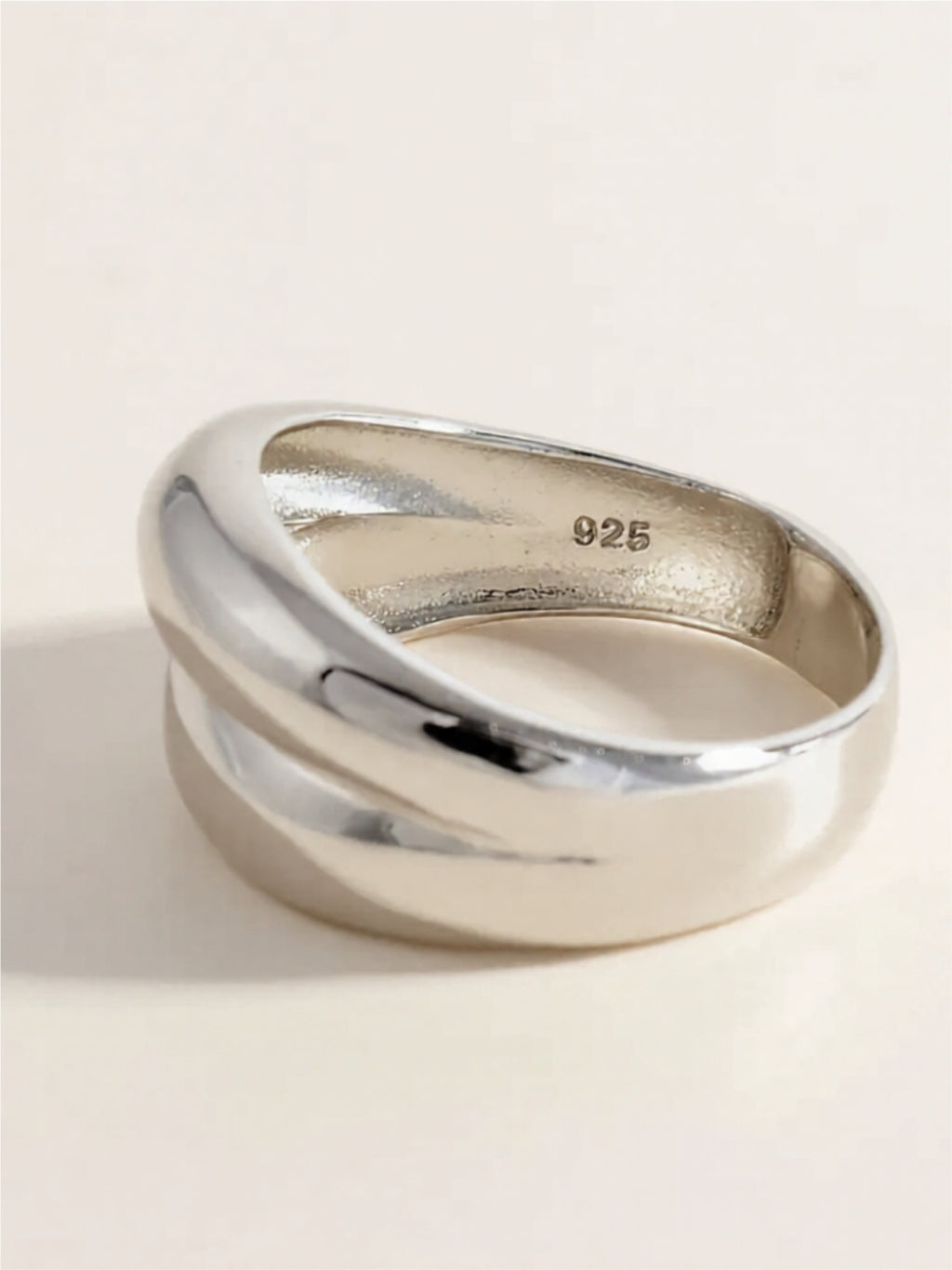 925 Sterling Silver Bulging Ring