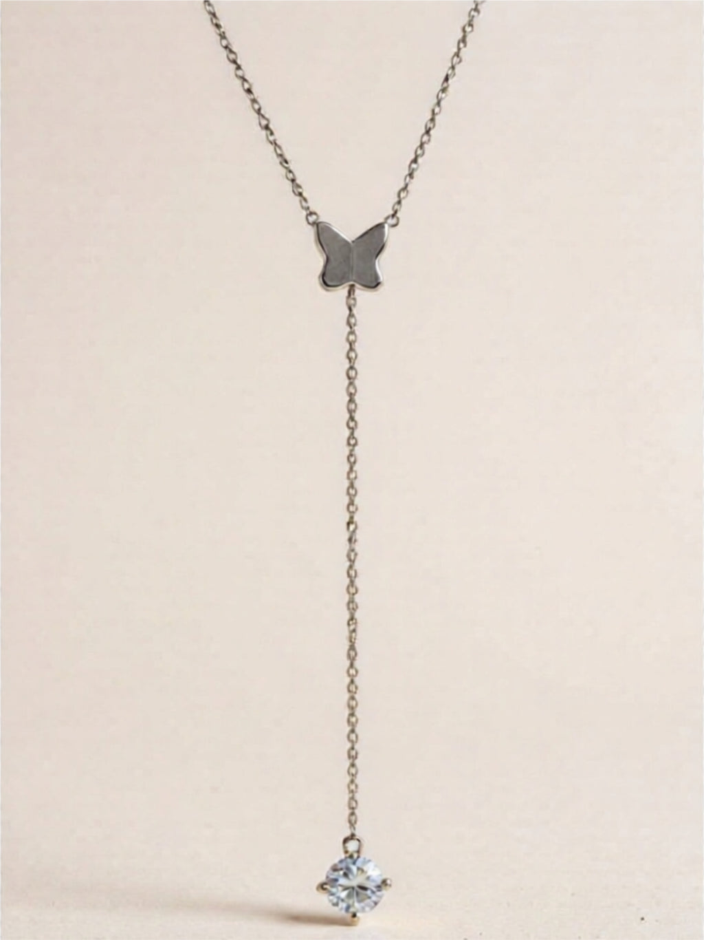 1 Carat Moissanite 925 Sterling Silver Necklace