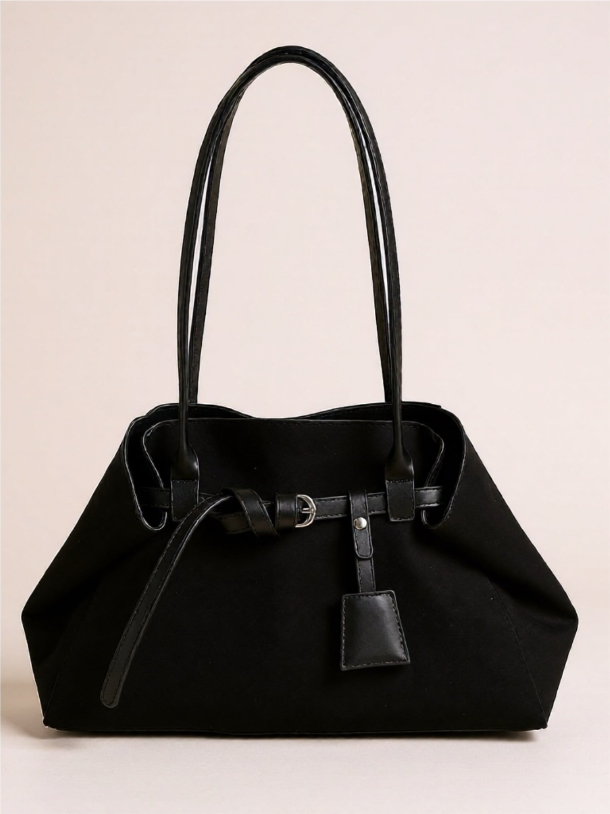 Matte Deerskin Velvet Handbag