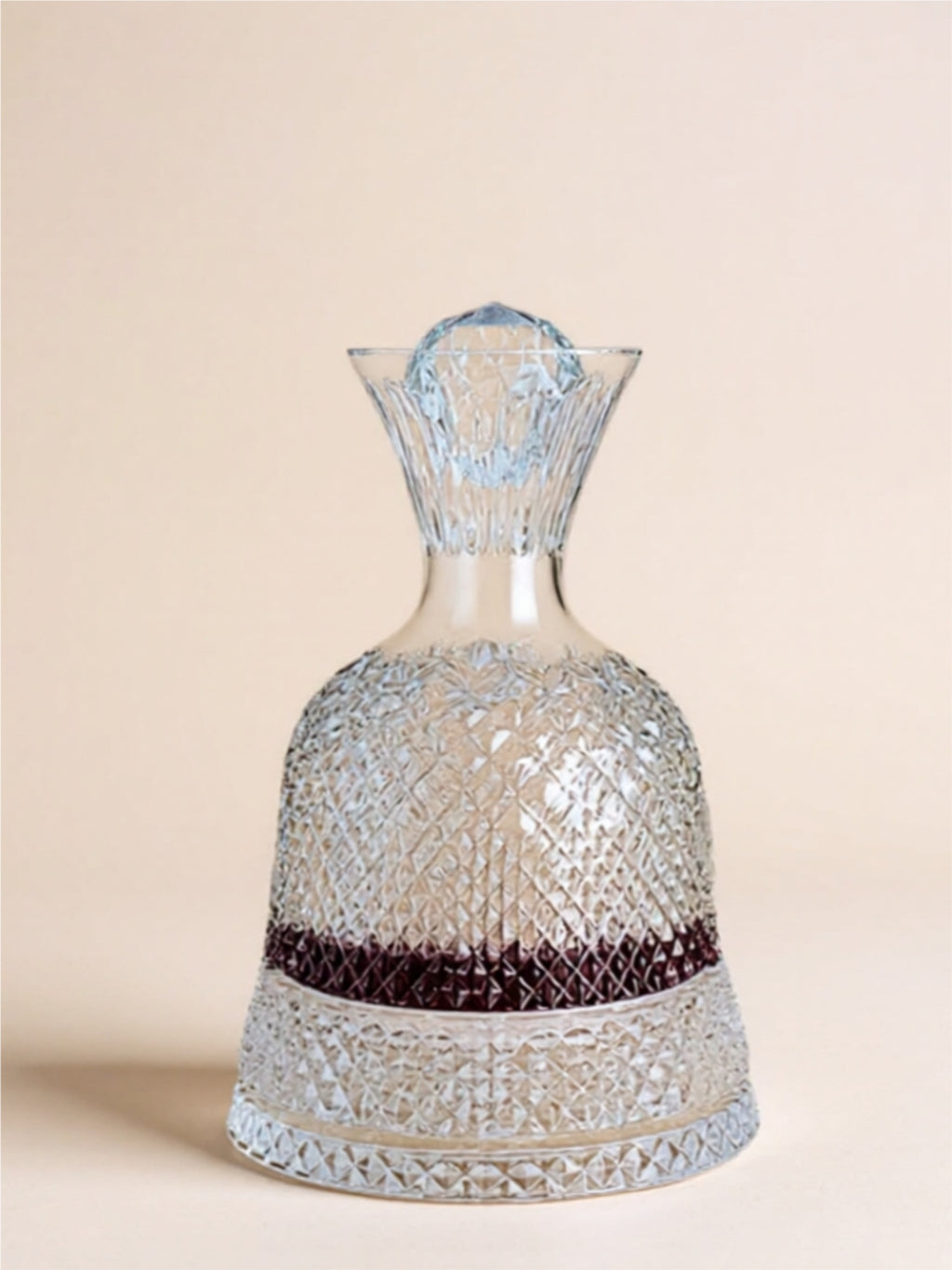 Crystal Glass Wine Decanter Set