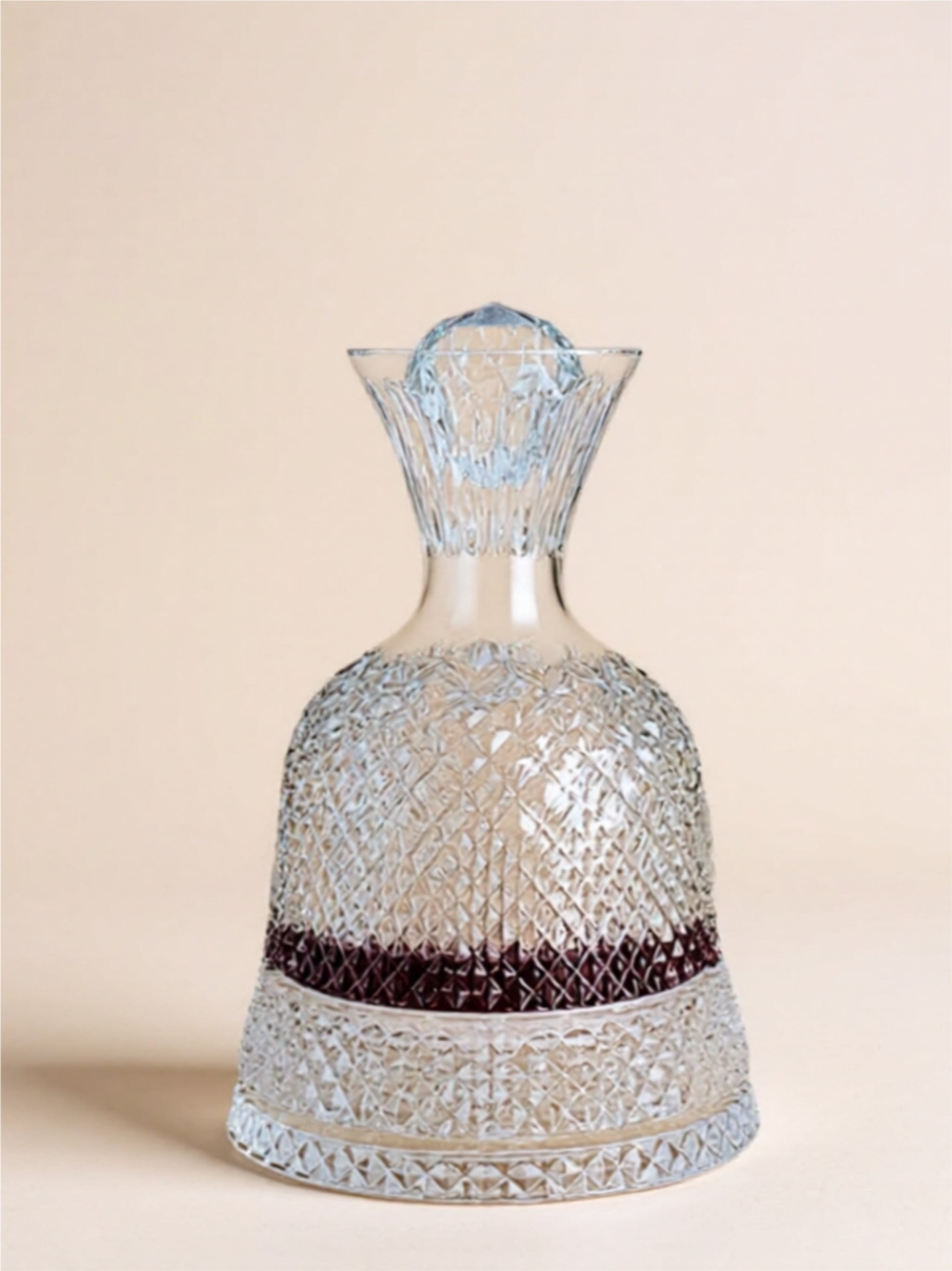 Crystal Glass Wine Decanter Set