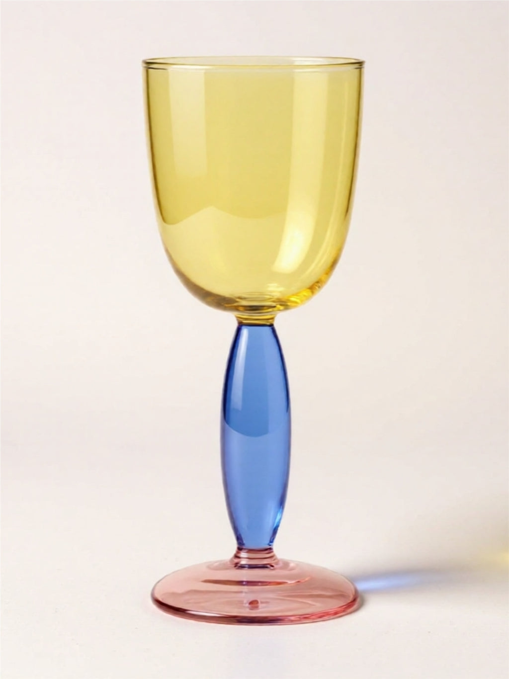 Hand-Blown Colorful Glassware – Wine Glass, Round Glass, or Decanter