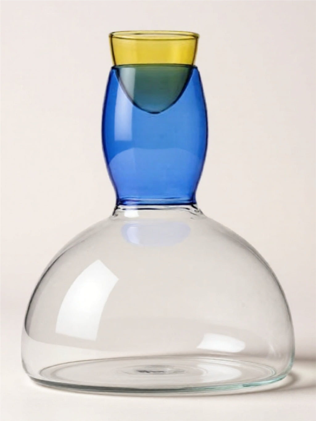 Hand-Blown Colorful Glassware – Wine Glass, Round Glass, or Decanter