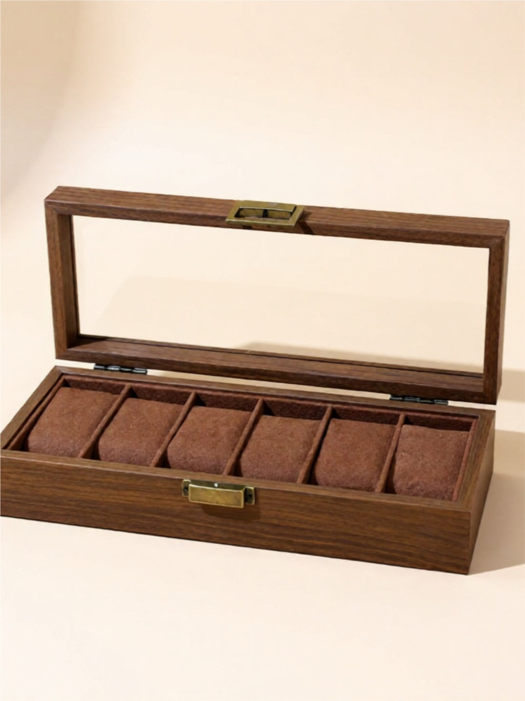 Vegan Leather Jewelry Storage Box