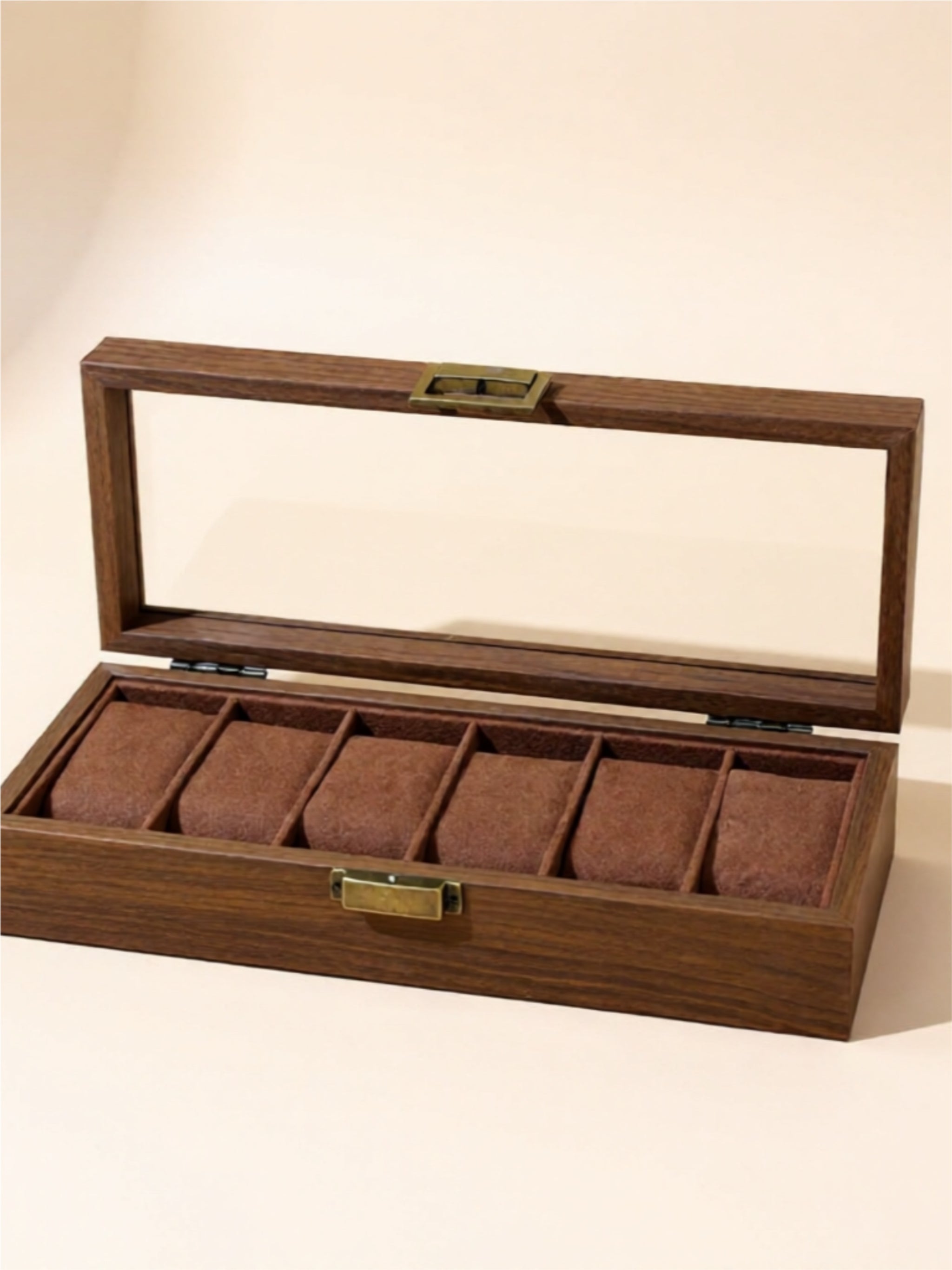 Vegan Leather Jewelry Storage Box