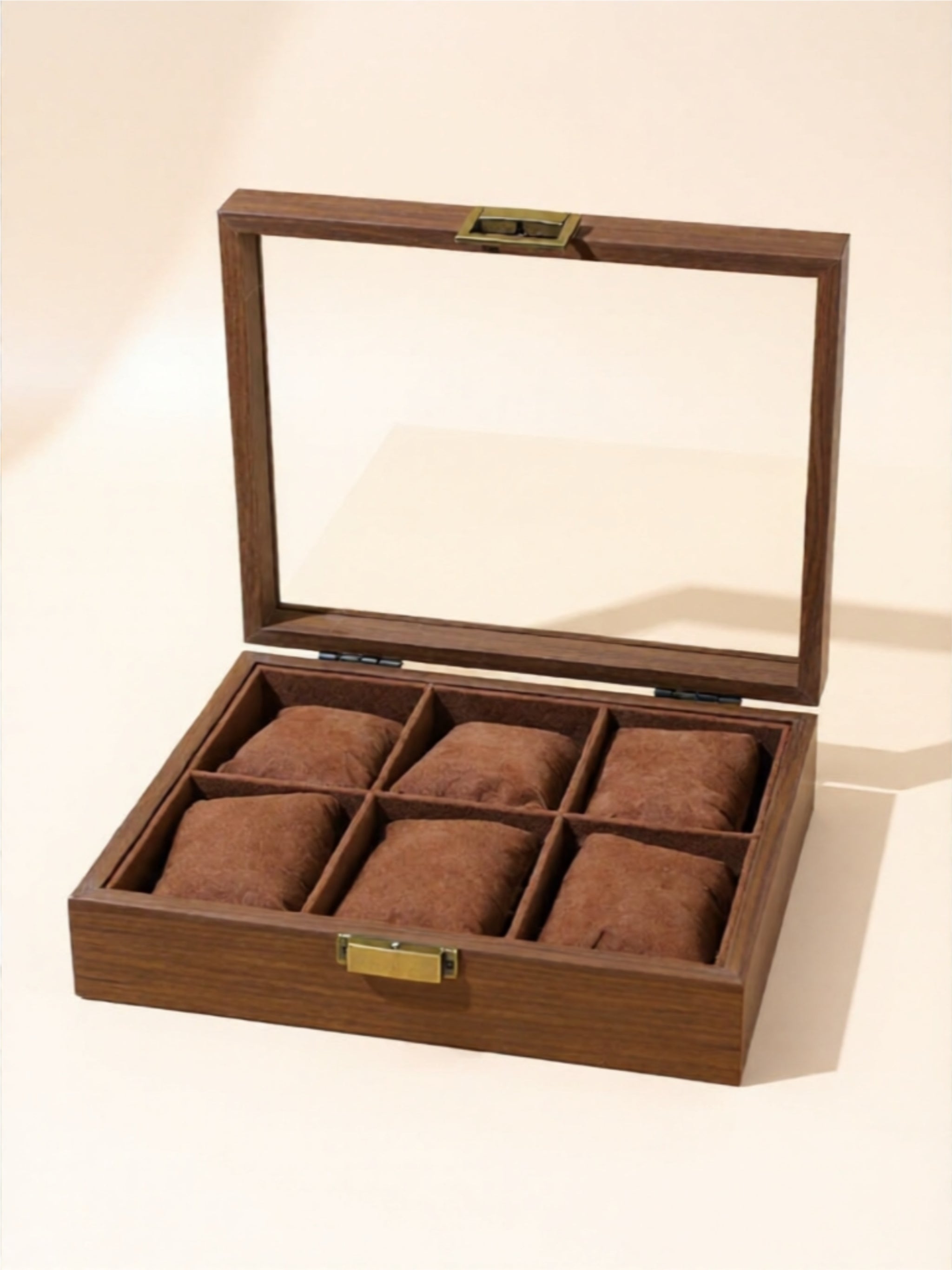 Vegan Leather Jewelry Storage Box