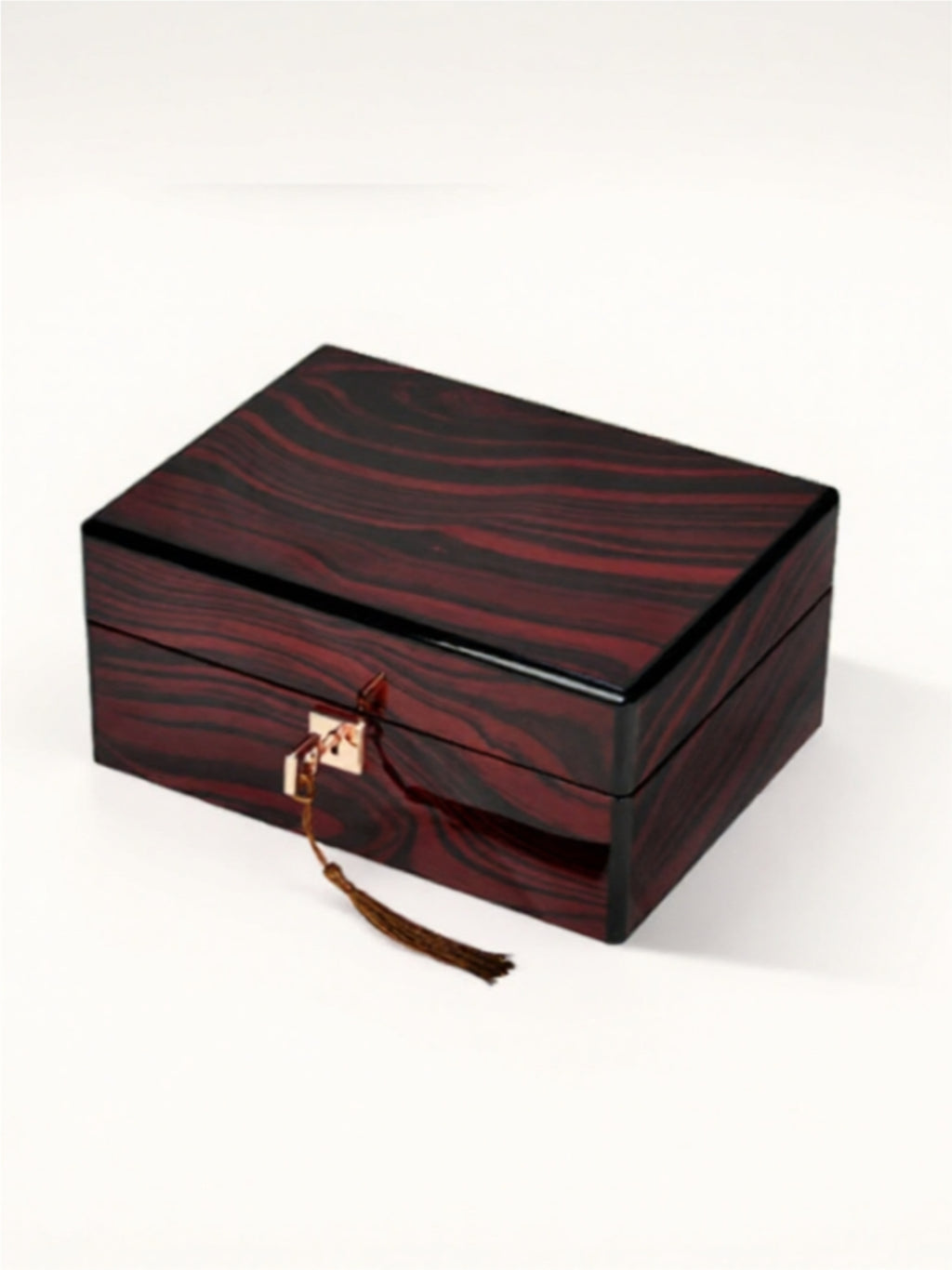 Ebony Wooden Watch Storage Box