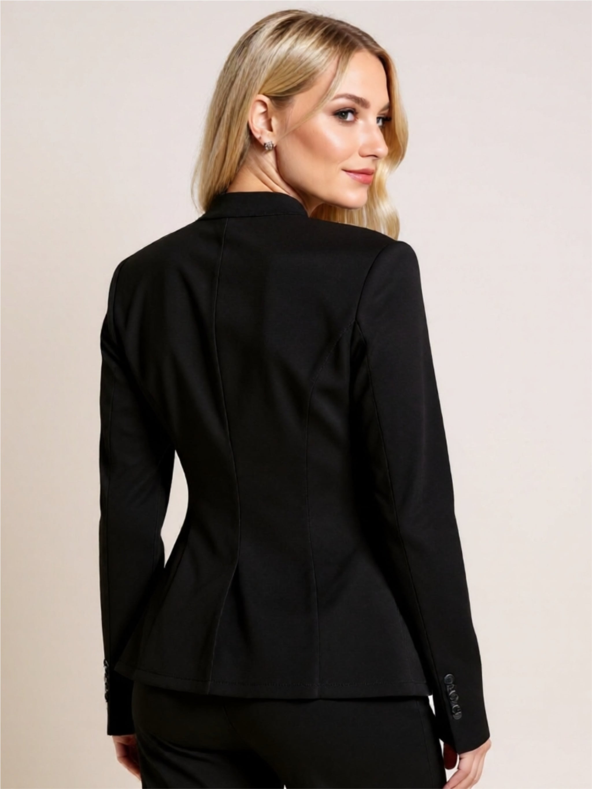 Classic Black Blazer