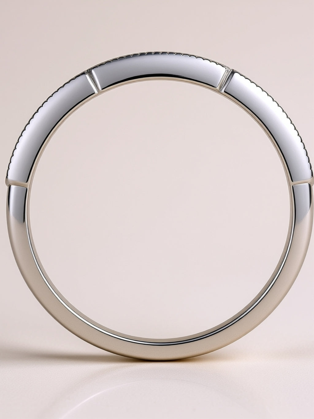 Dainty Moissanite Stacking Ring