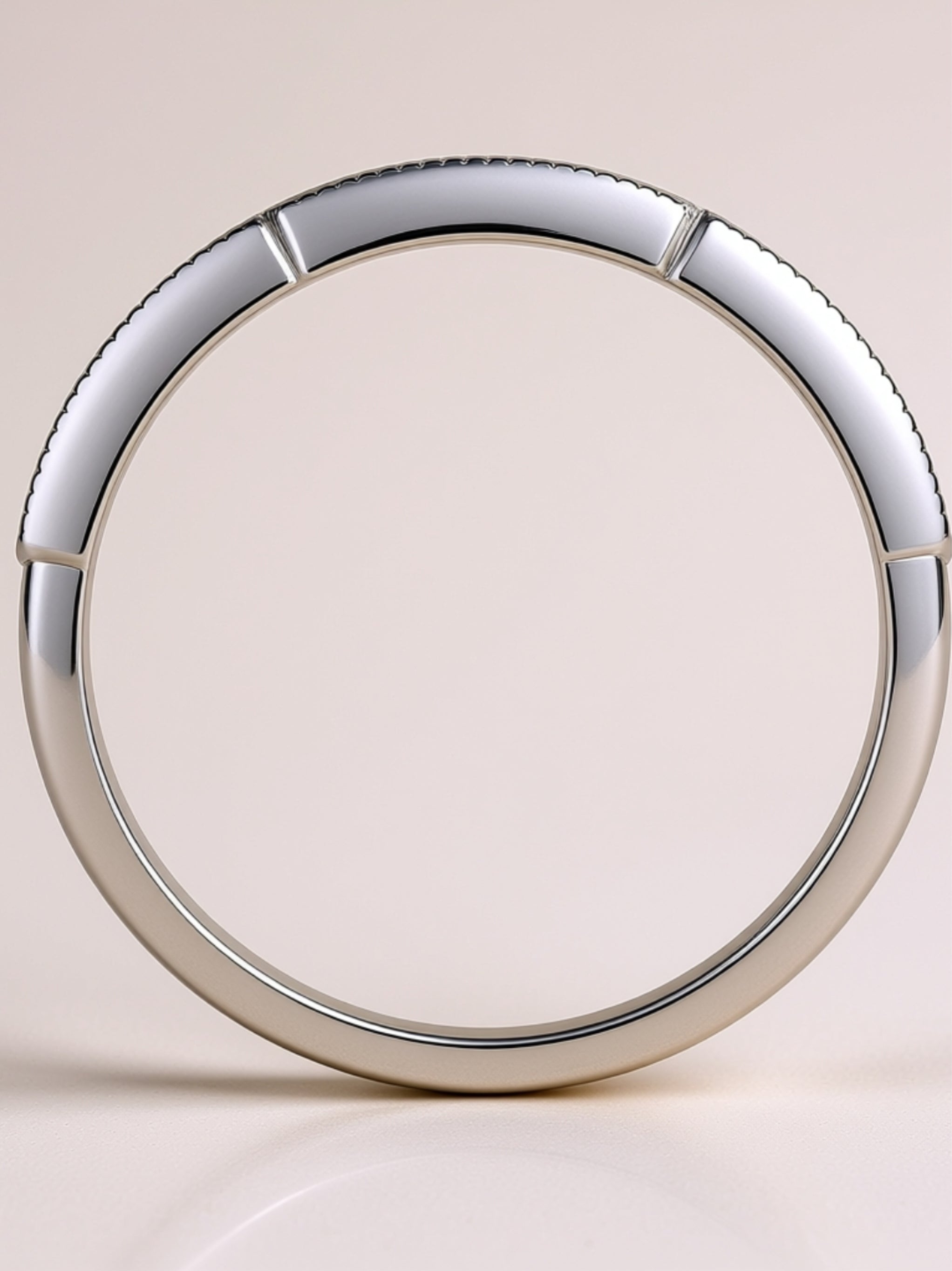 Dainty Moissanite Stacking Ring