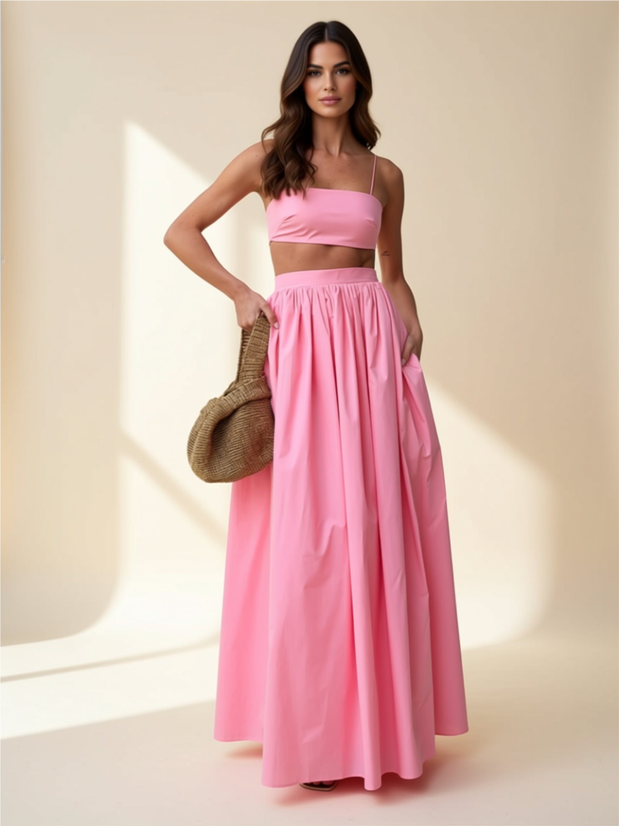 Two‑Piece Maxi Skirt Set