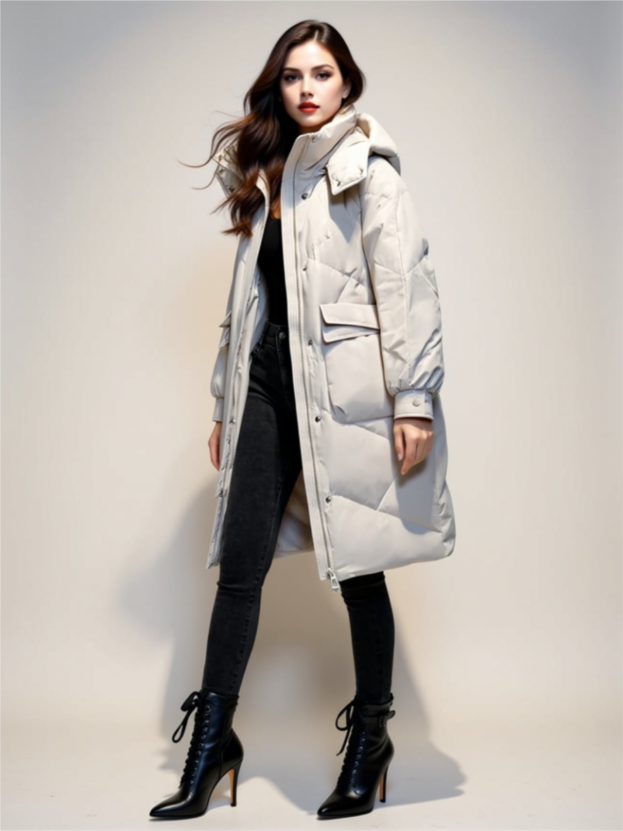 Long Puffer Coat