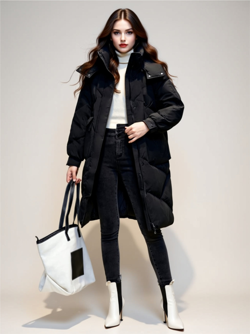 Long Puffer Coat