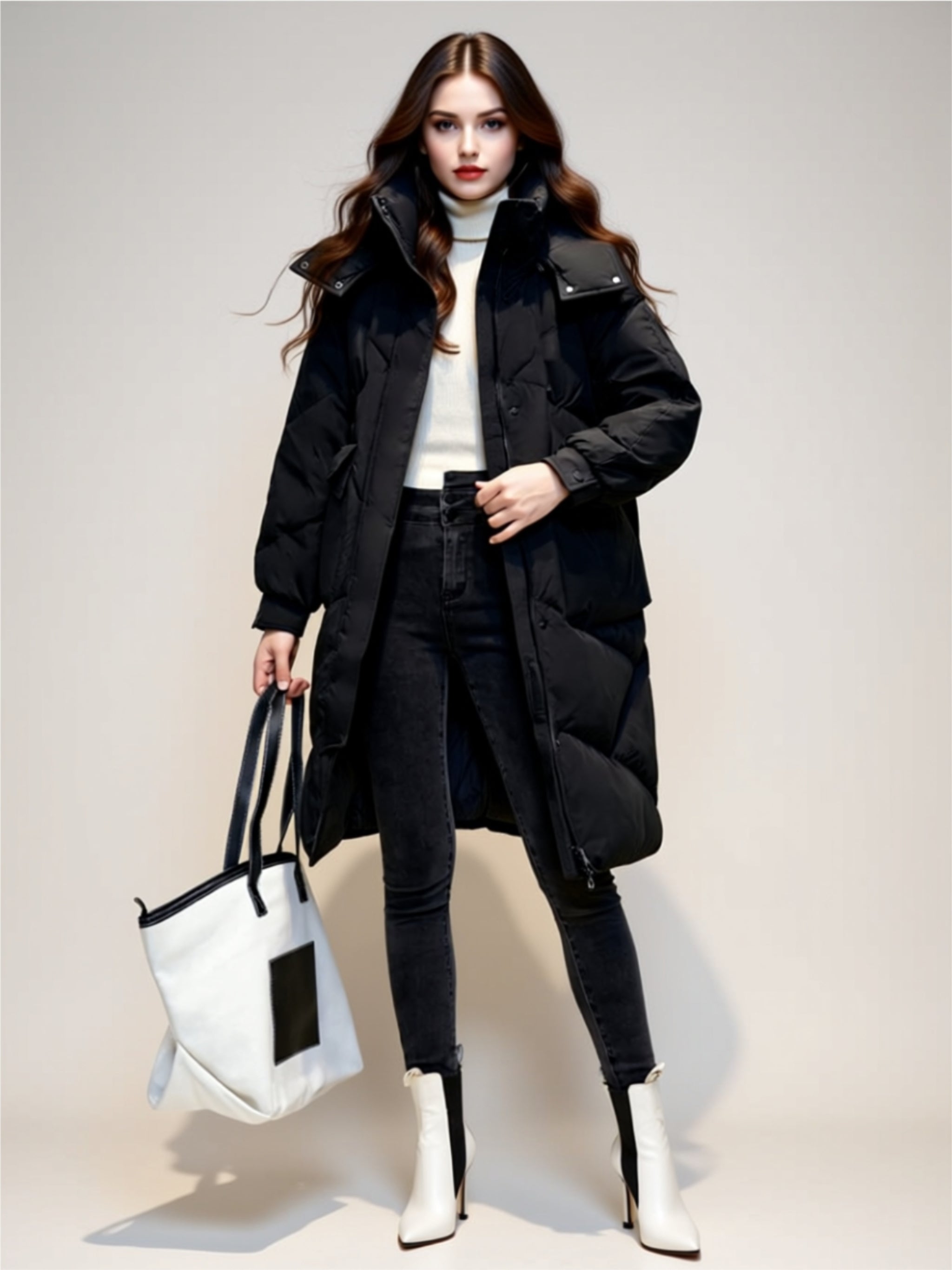Long Puffer Coat