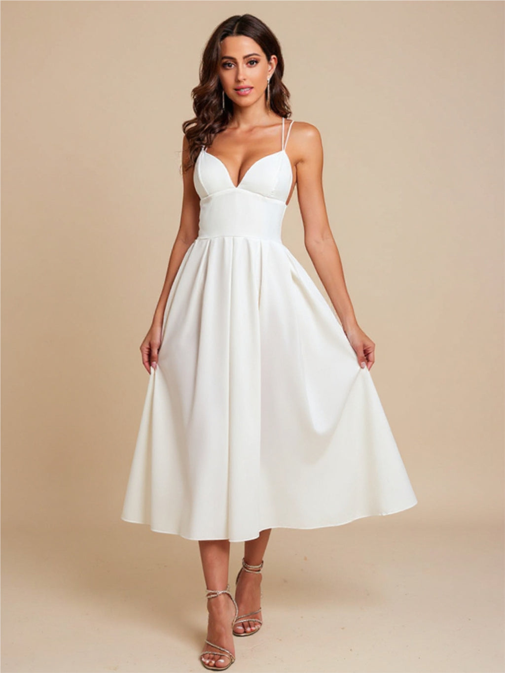 Sweetheart Neck Maxi Dress