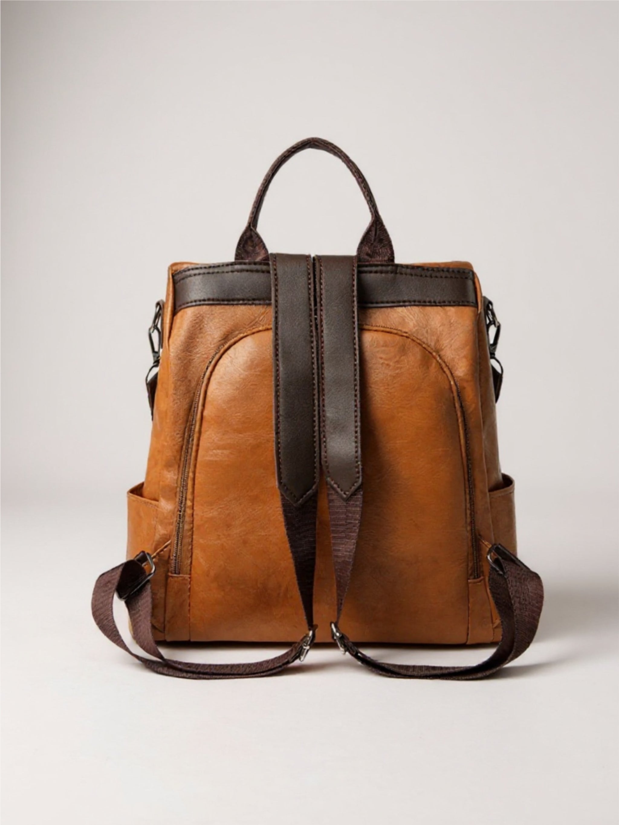 Vegan Leather Backpack Bag