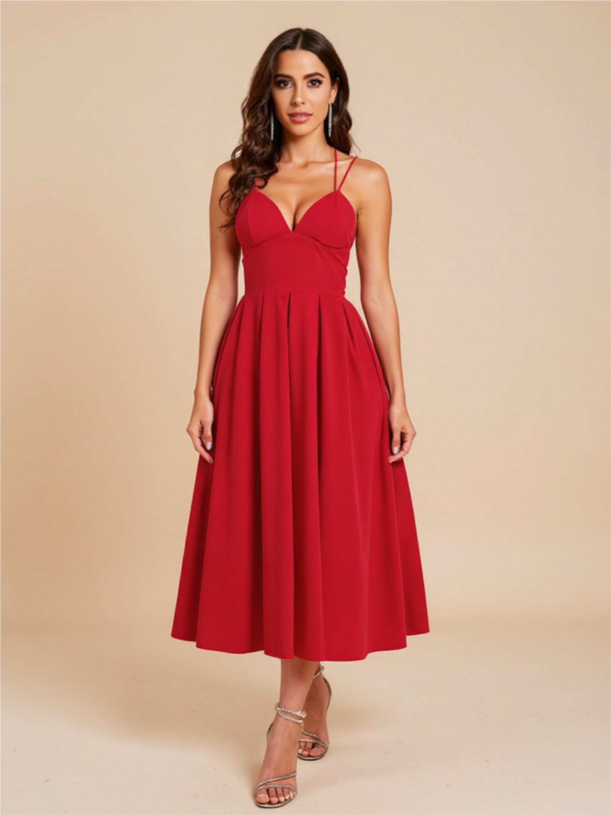 Sweetheart Neck Maxi Dress