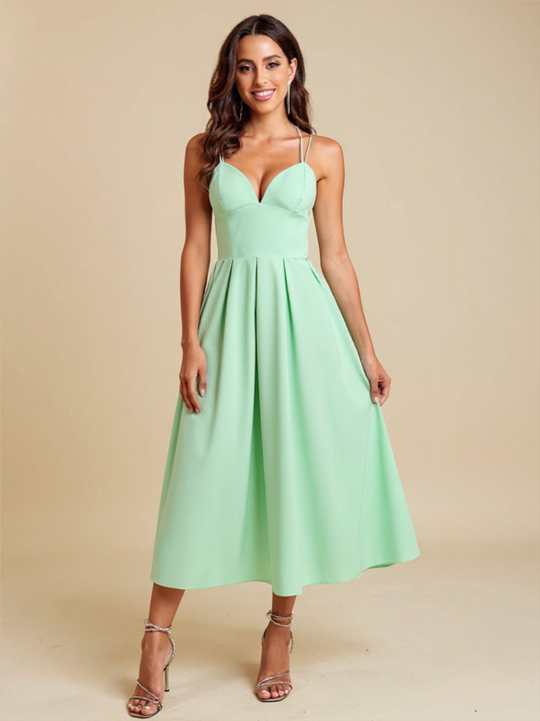 Sweetheart Neck Maxi Dress