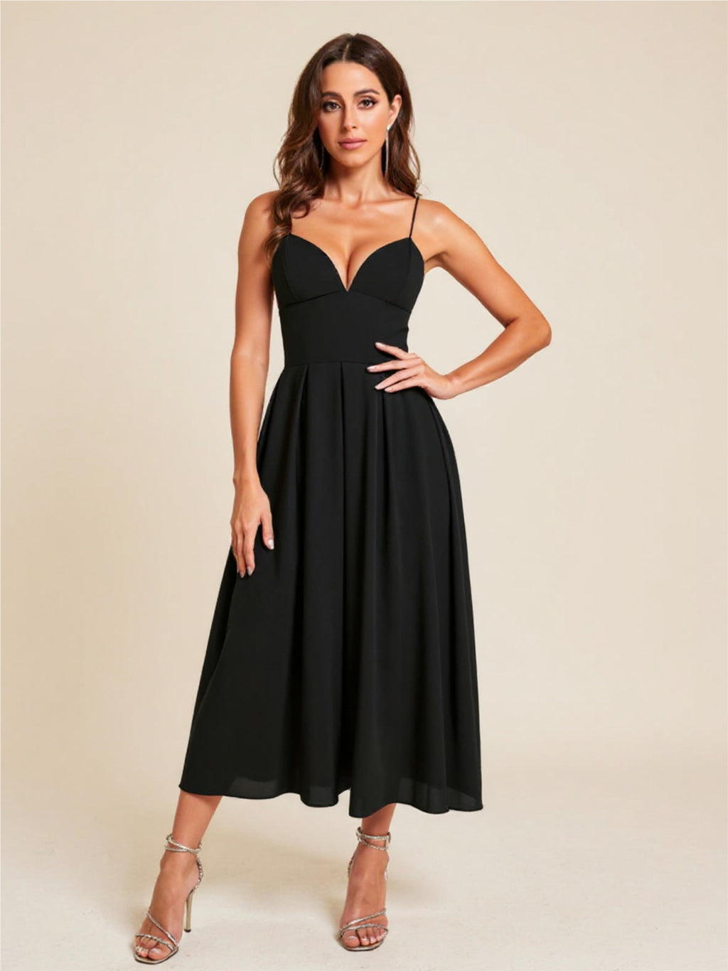 Sweetheart Neck Maxi Dress
