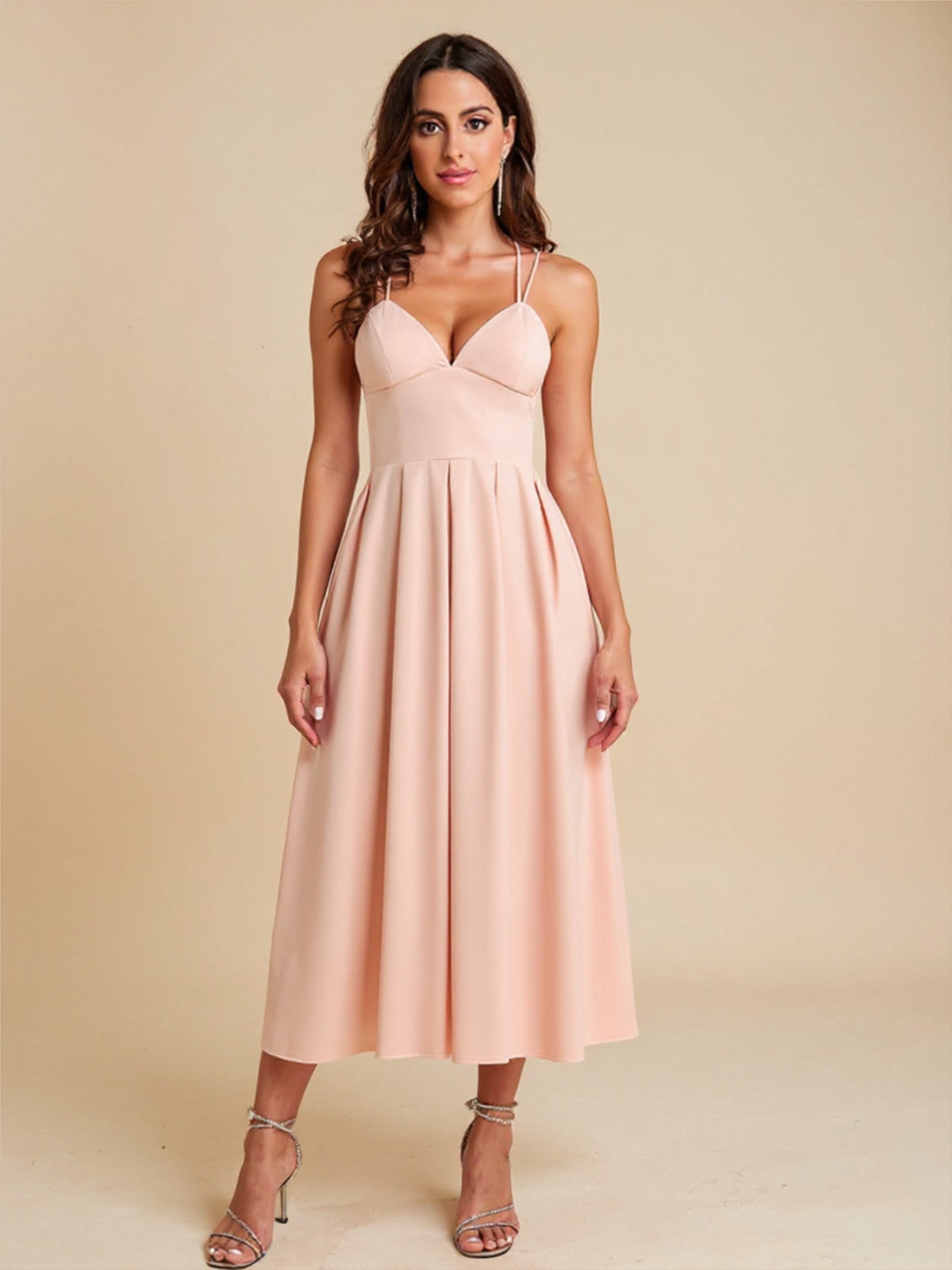 Sweetheart Neck Maxi Dress