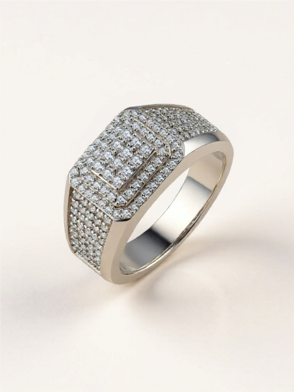 Moissanite 925 Sterling Silver Ring