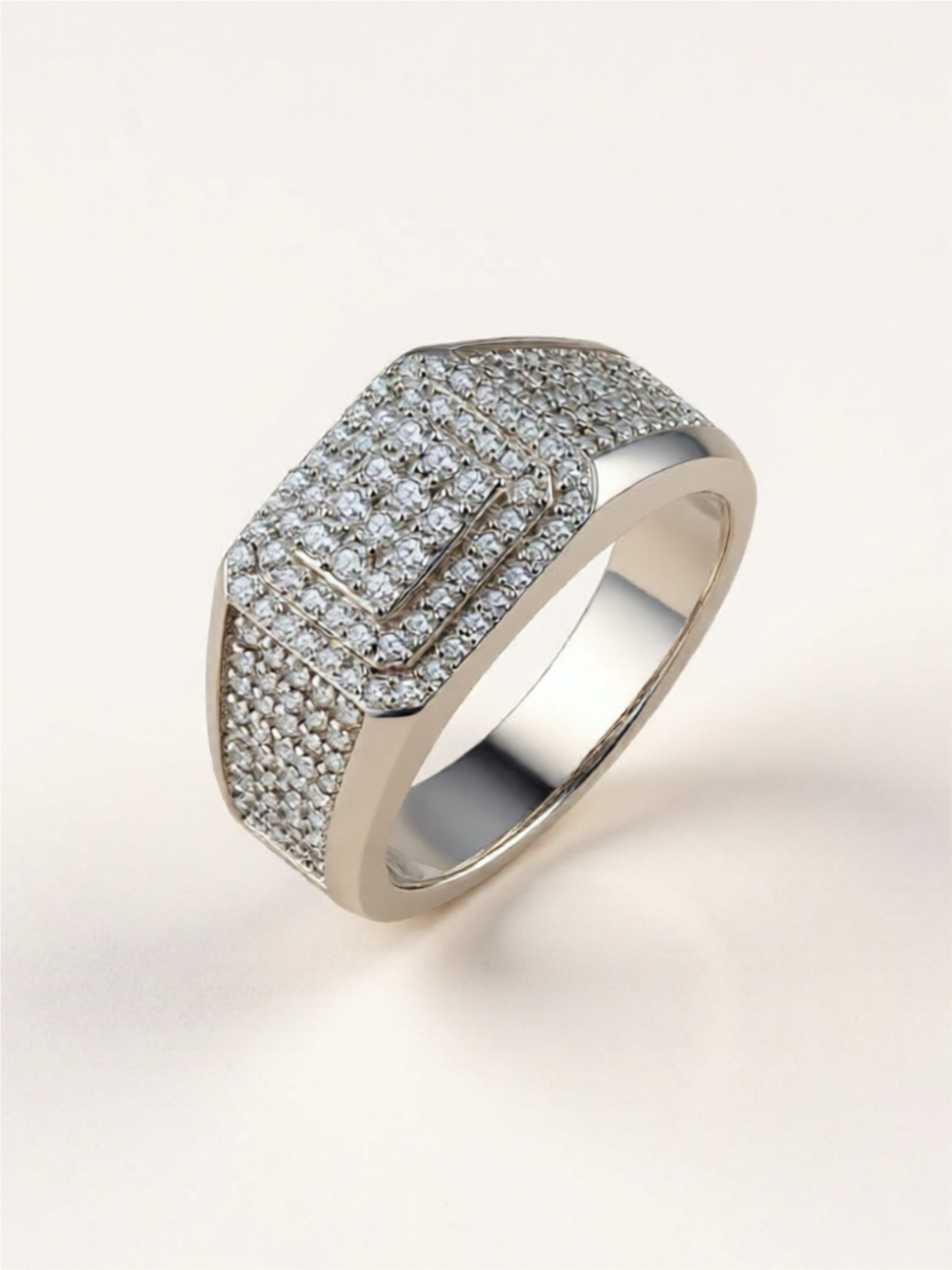 Moissanite 925 Sterling Silver Ring