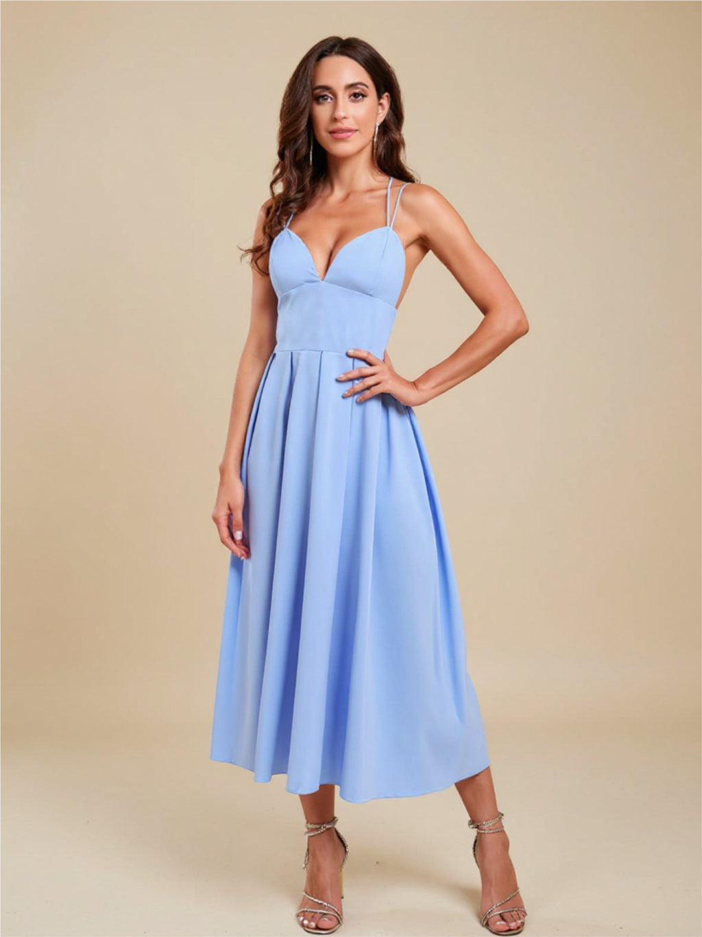 Sweetheart Neck Maxi Dress