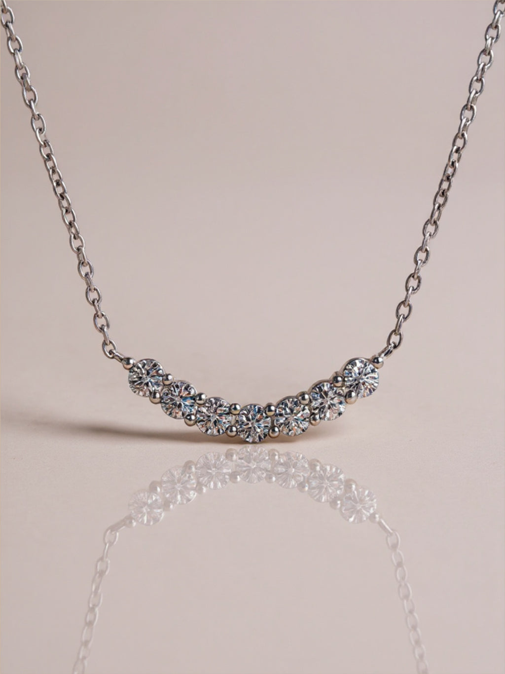 1.4 Carat Moissanite 925 Sterling Silver Necklace