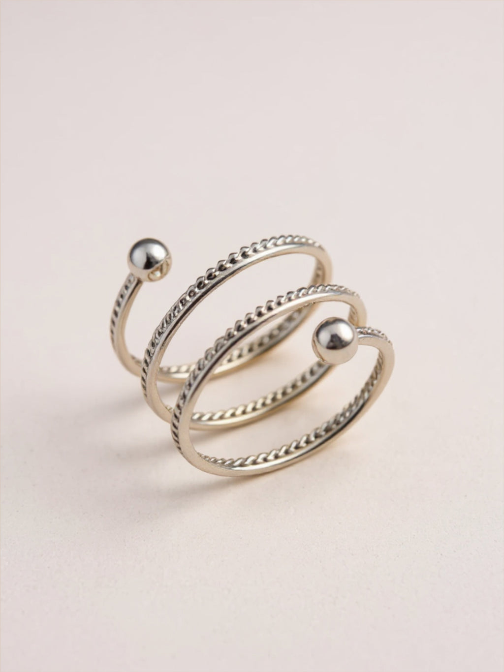 Titanium Steel Wrap Ring