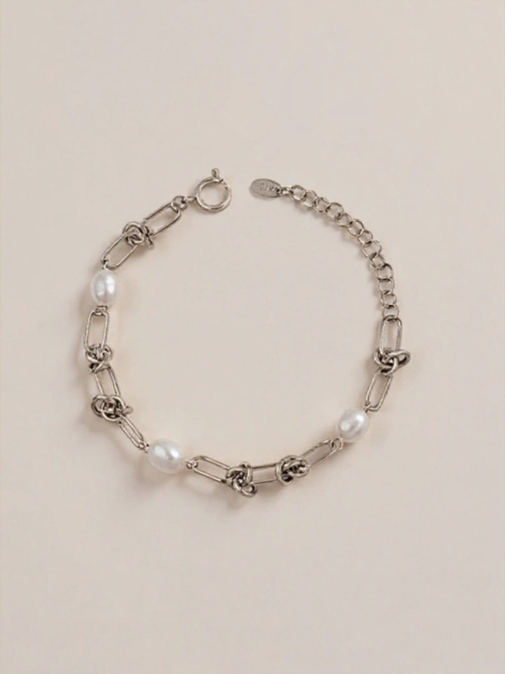 Freshwater Pearl Titanium Steel Bracelet
