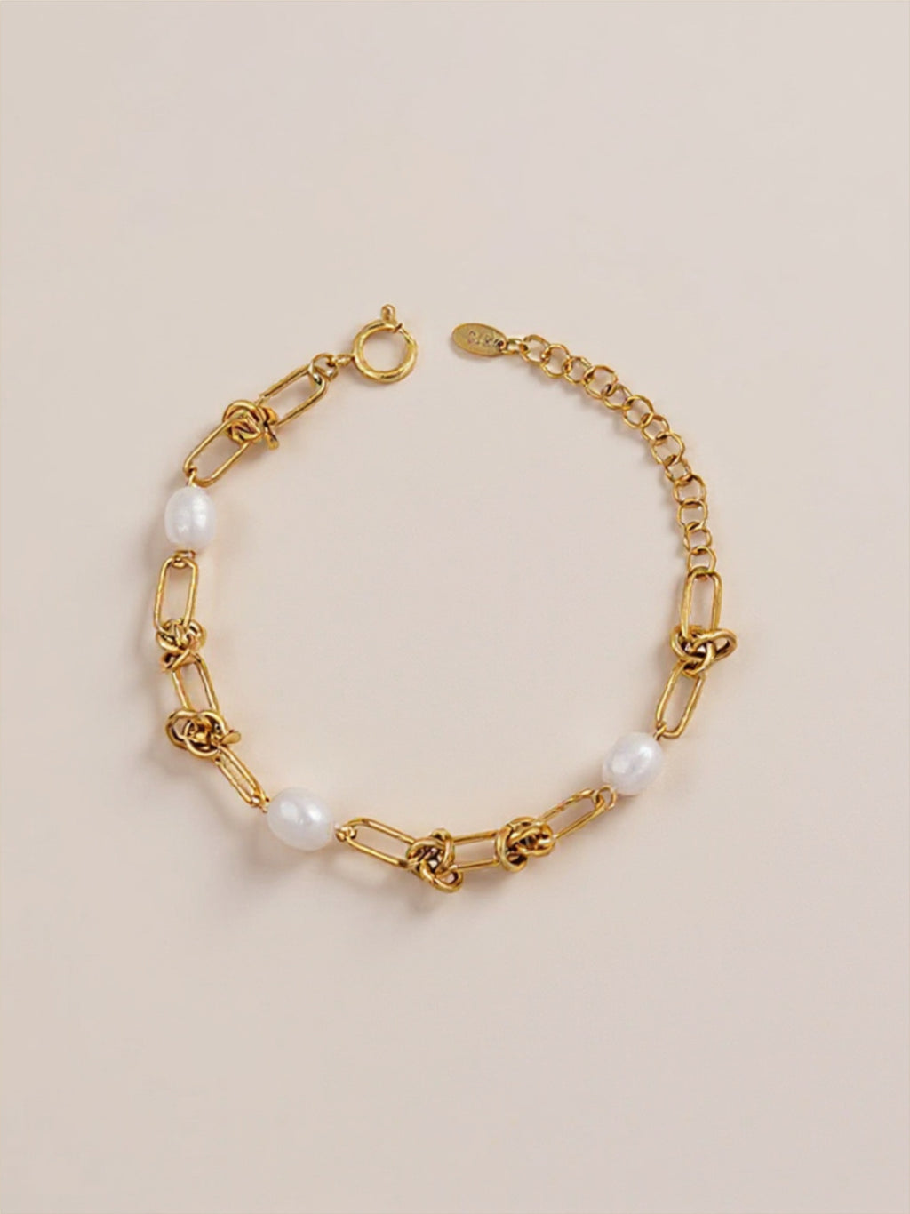 Freshwater Pearl Titanium Steel Bracelet