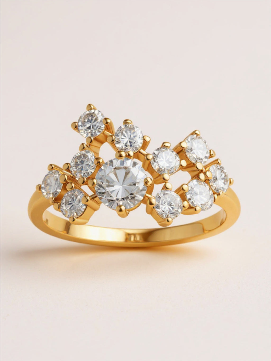 1.2 Carat Moissanite 925 Sterling Silver Ring