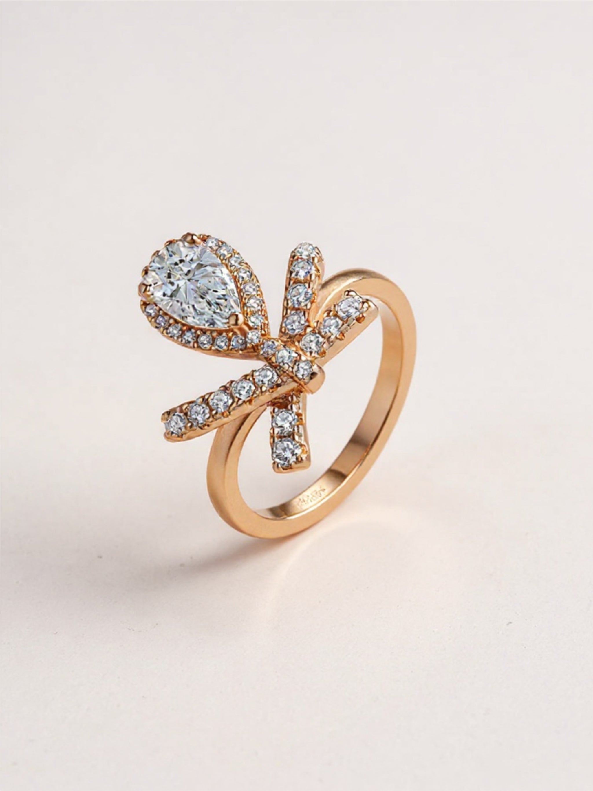 1 Carat Moissanite CZ 925 Sterling Silver Ring