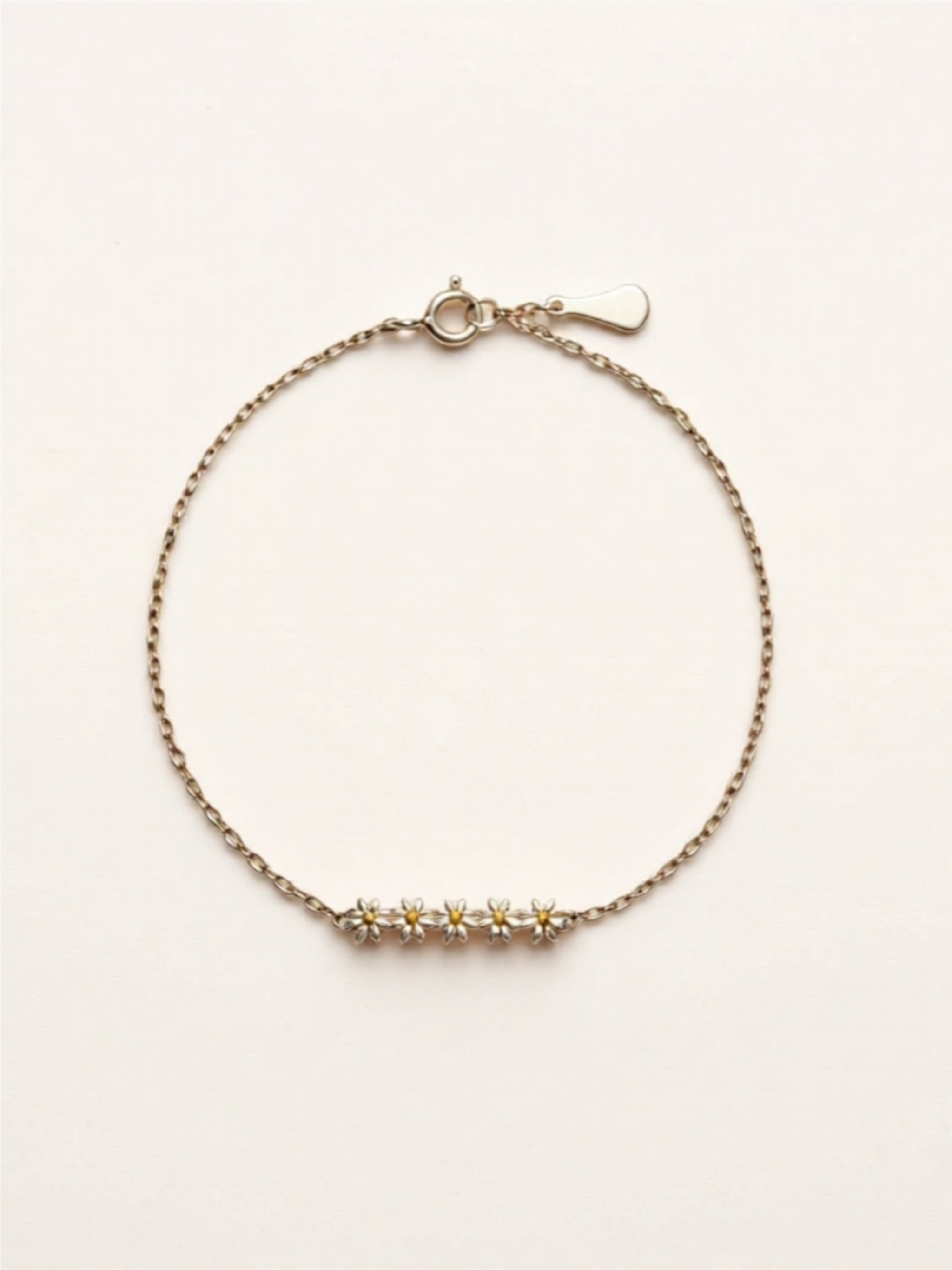 Daisy Bracelet 925 Sterling Silver