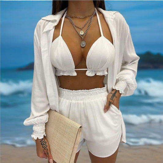 Three Piece Short Set