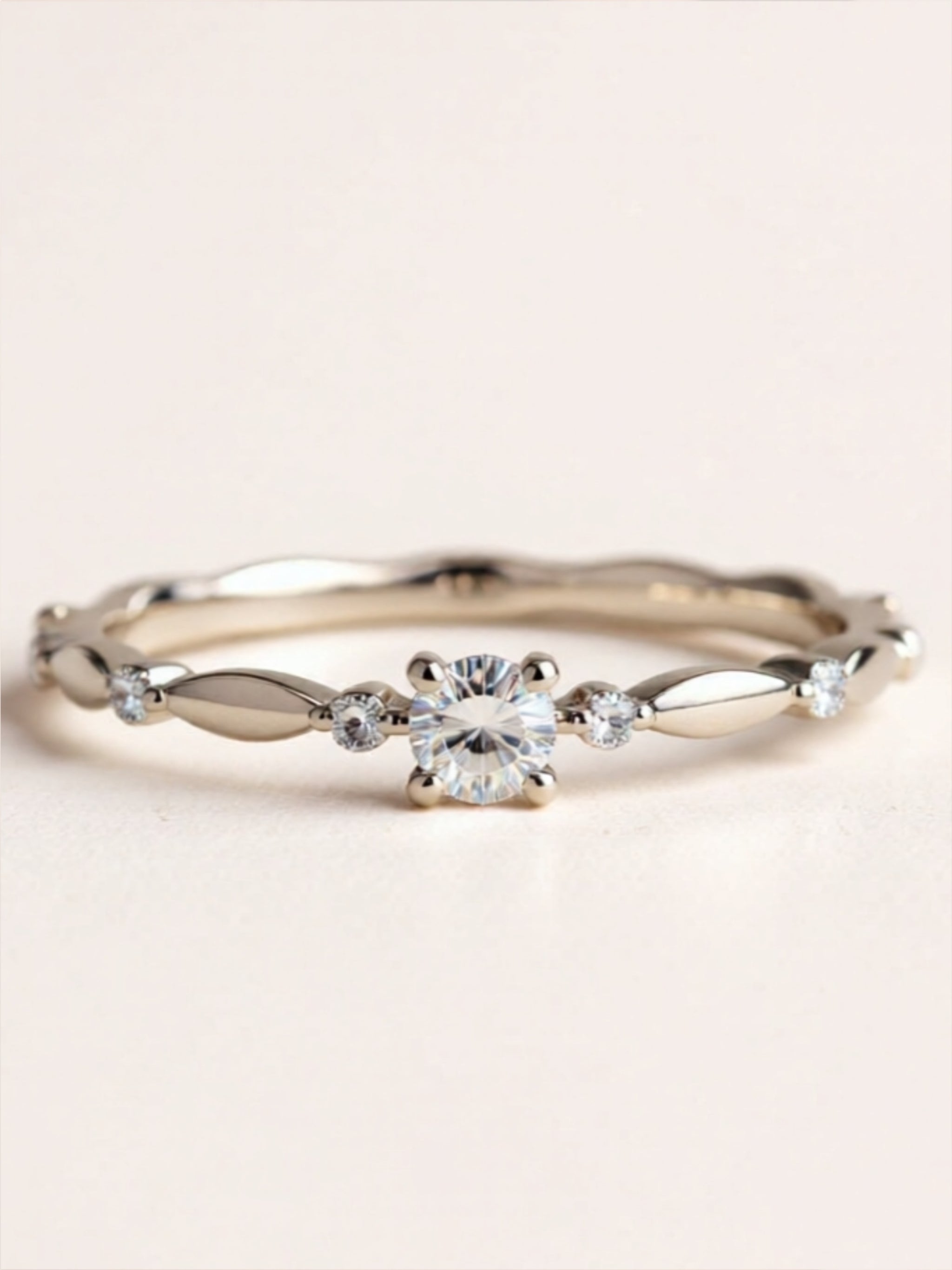 Moissanite 925 Sterling Silver Ring