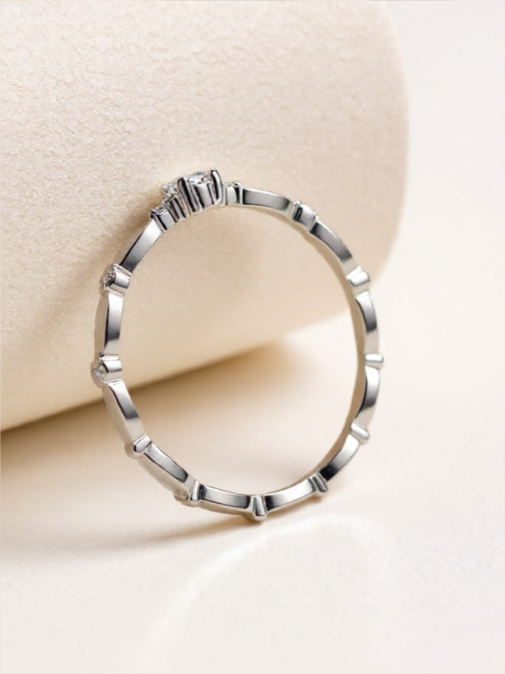 Moissanite 925 Sterling Silver Ring