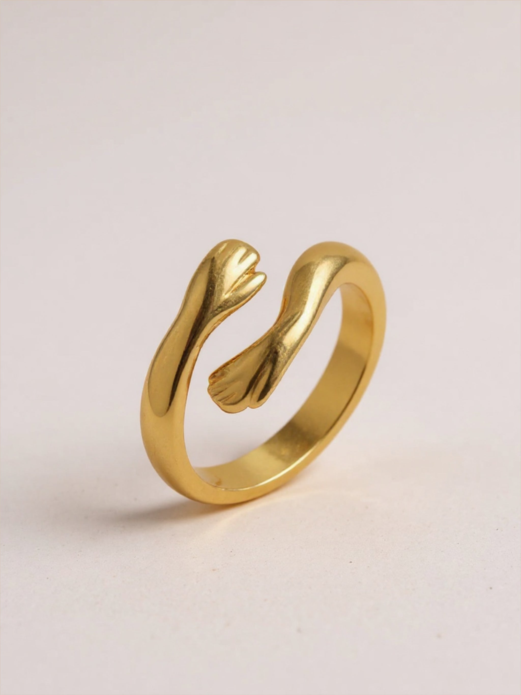 Titanium Steel Hug Bypass Ring