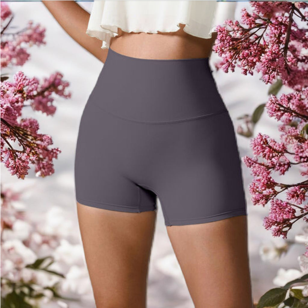 High Waist Active Shorts