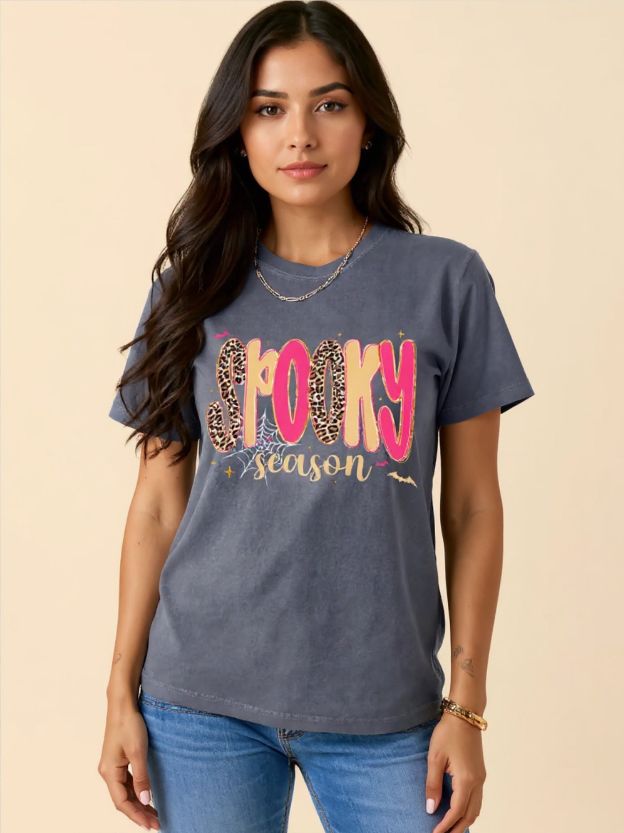 Spooky Season Halloween Graphic T-Shirt
