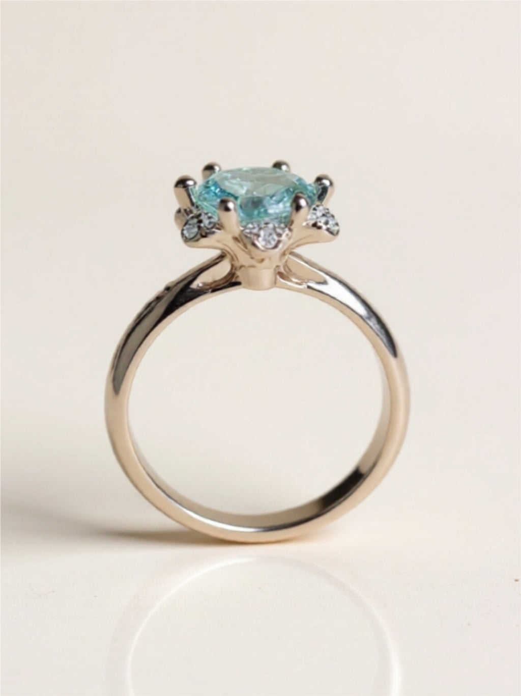 2 Carat Moissanite 925 Sterling Silver Ring