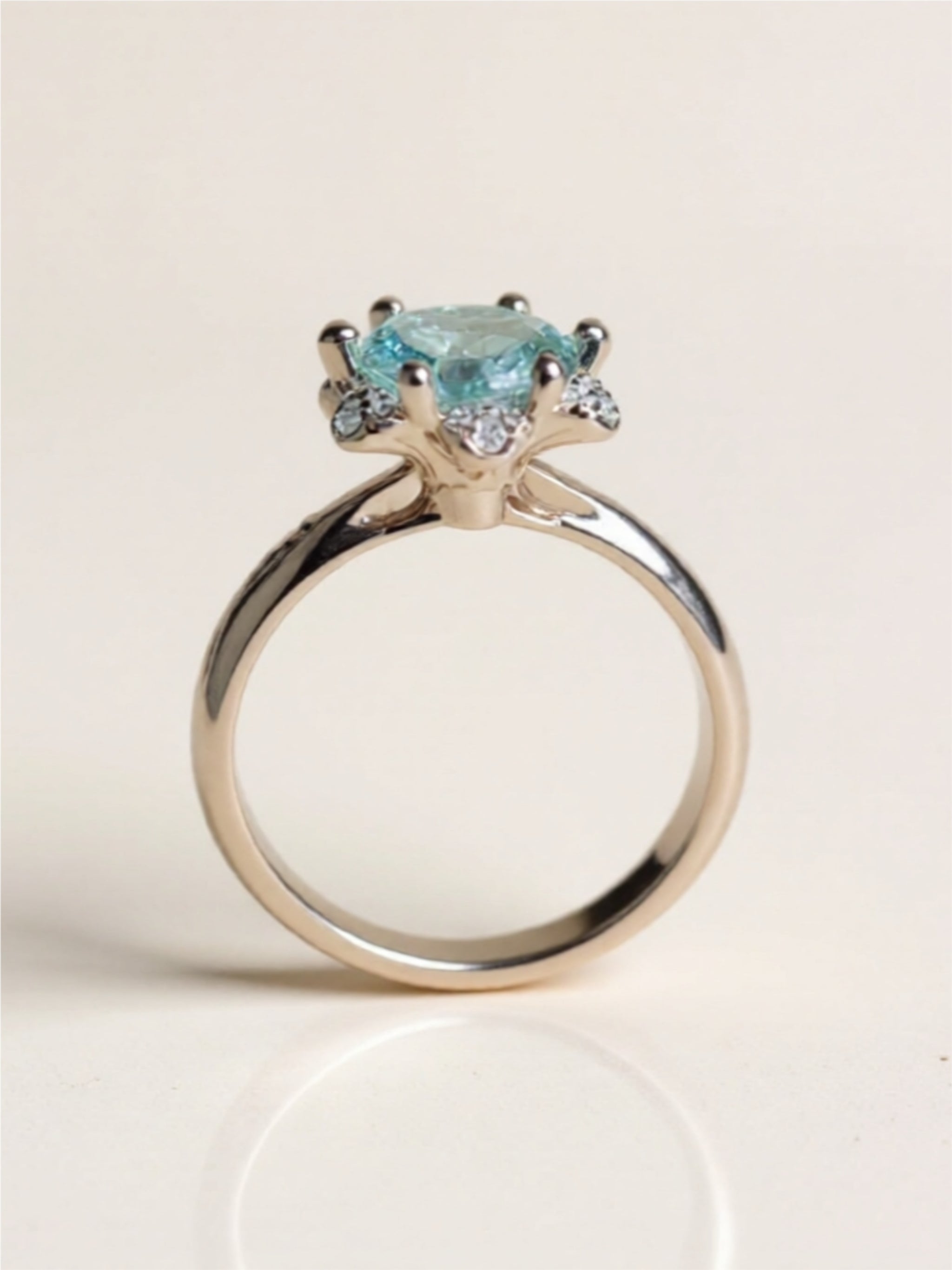 2 Carat Moissanite 925 Sterling Silver Ring