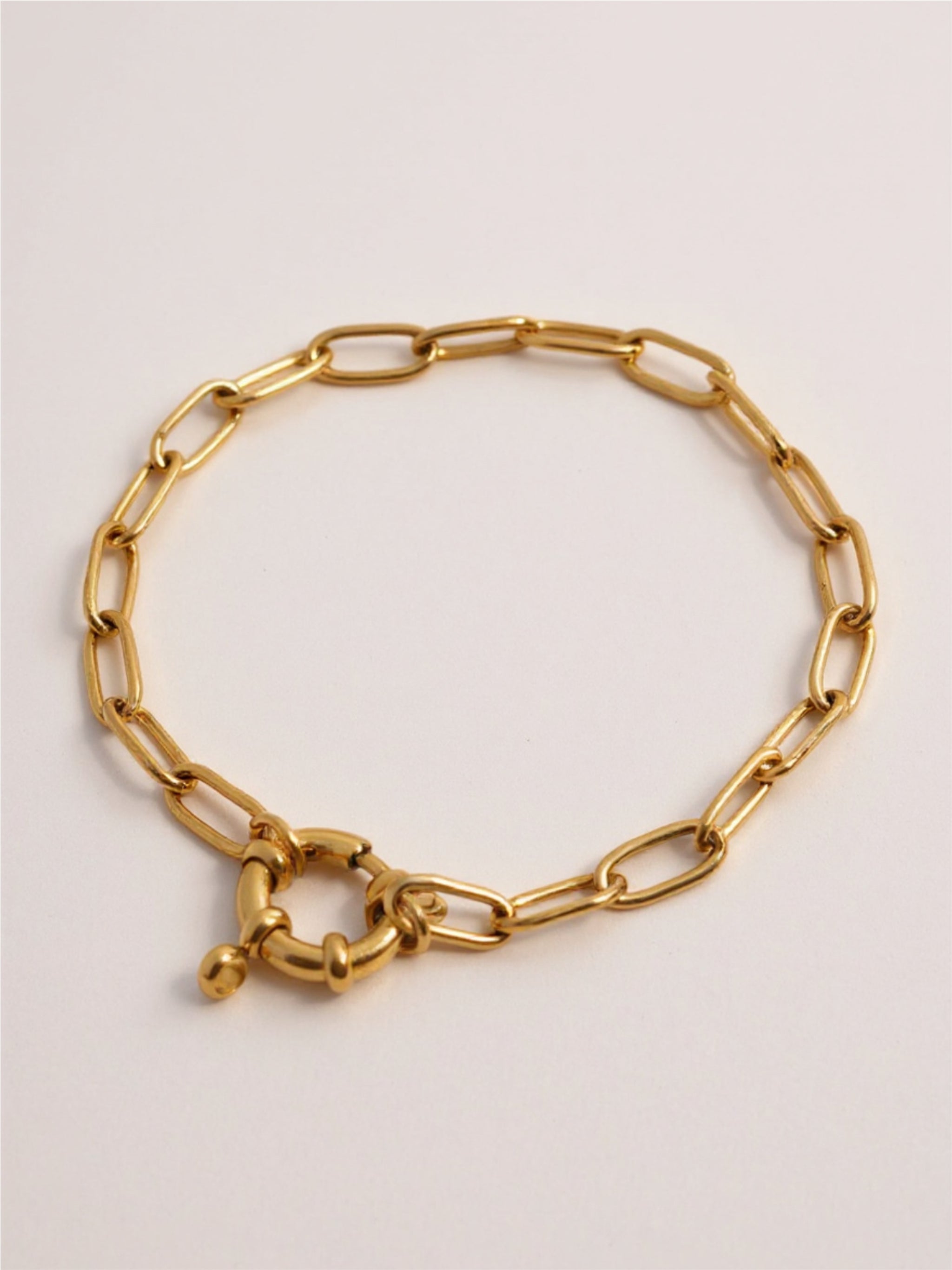 18K Gold Stainless Steel Chain Bracelet