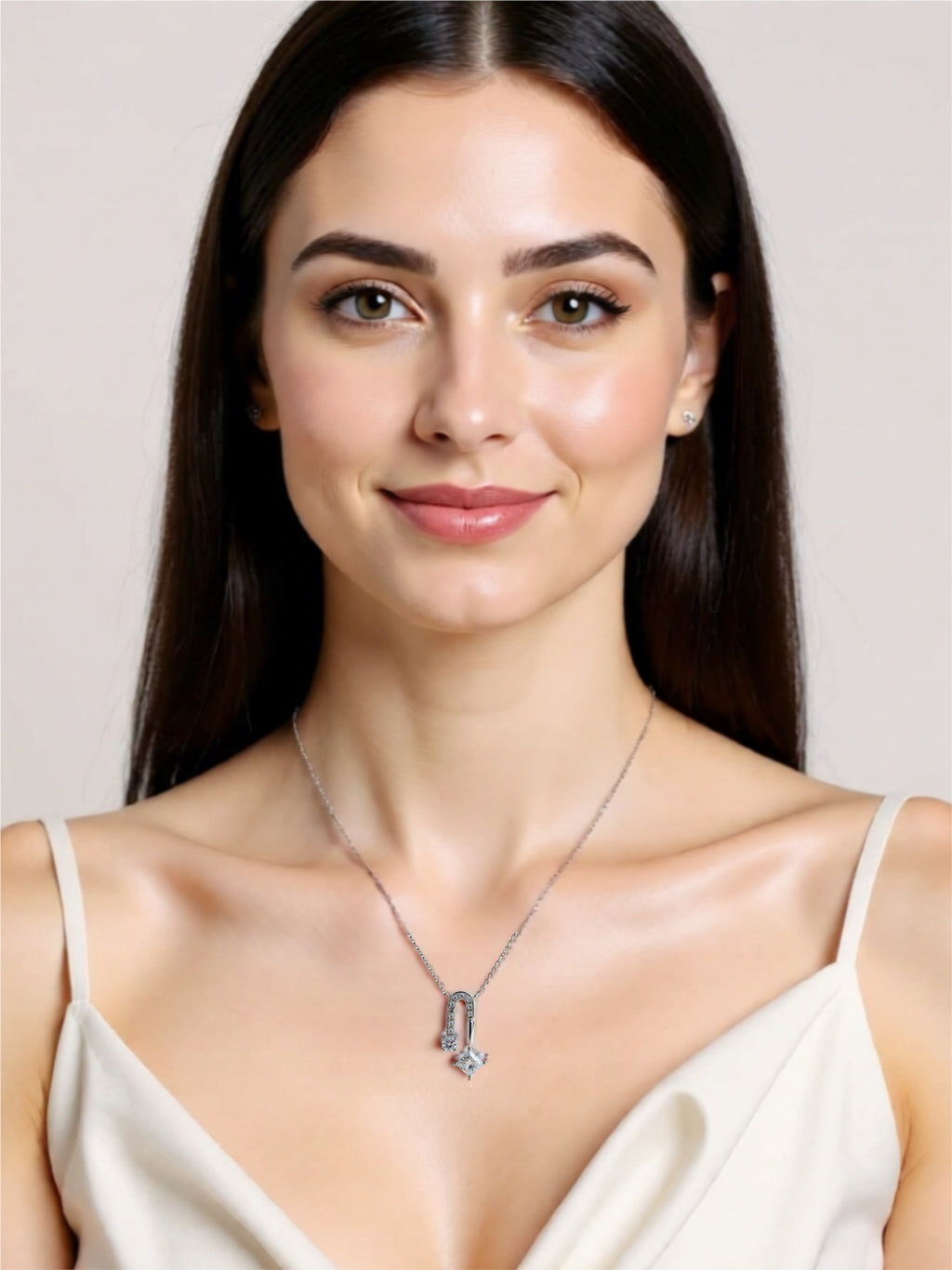 1.3 Carat Moissanite 925 Sterling Silver Necklace