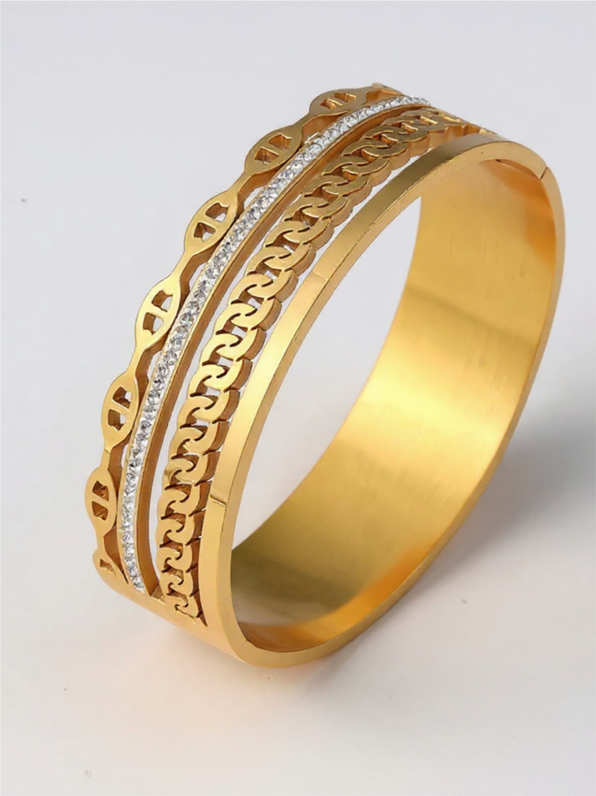 18K Gold Diamond Bracelet
