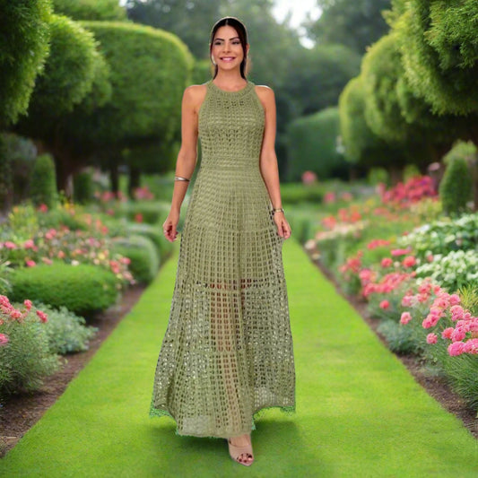 Knit Sleeveless Maxi Dress