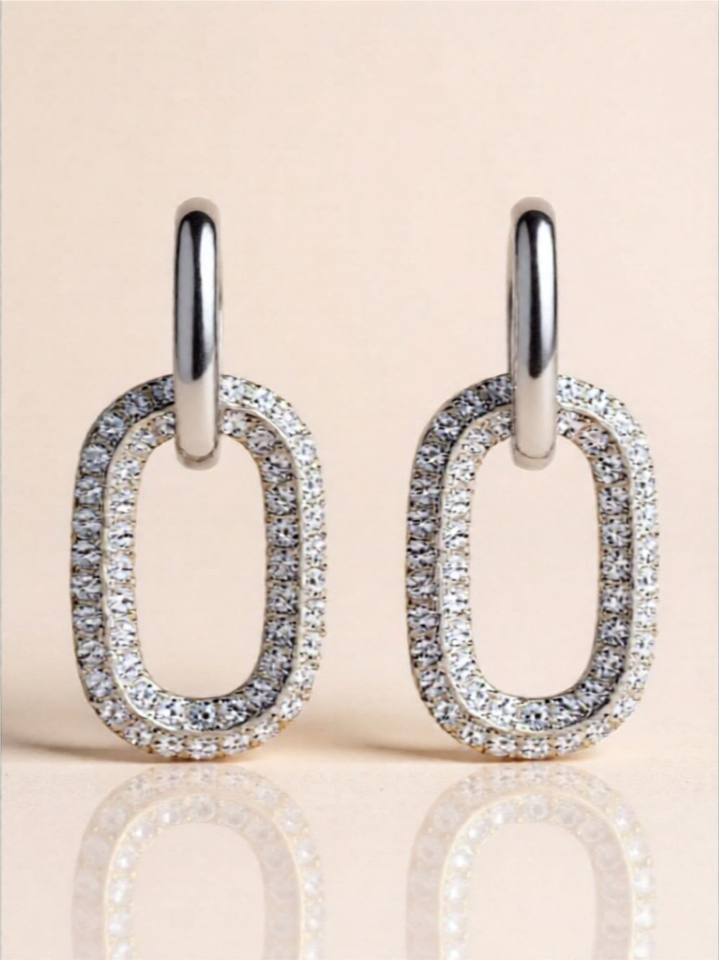 2.16 Carat Moissanite 925 Sterling Silver Earrings