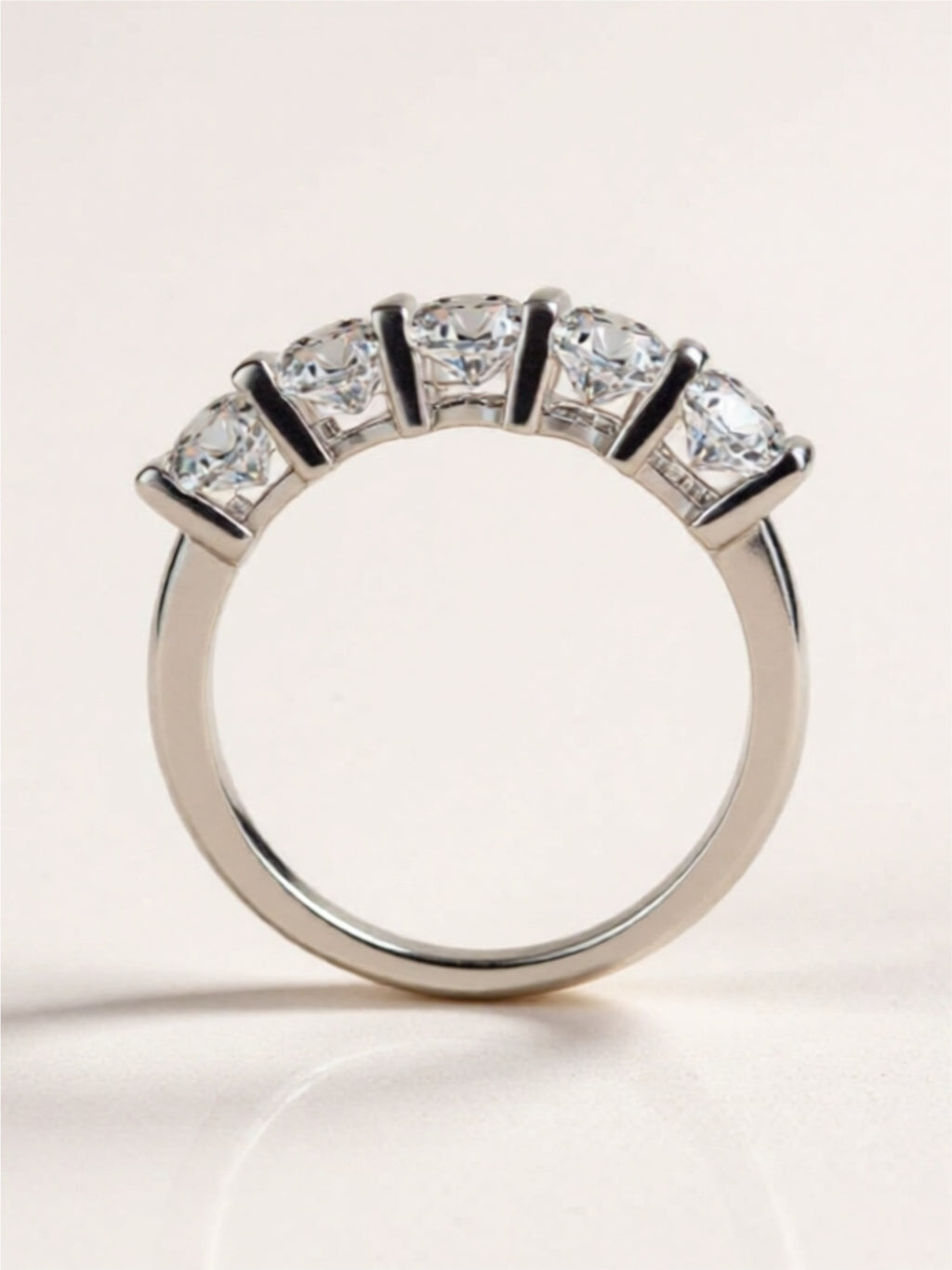 2.5 Carat Moissanite 925 Sterling Silver Ring