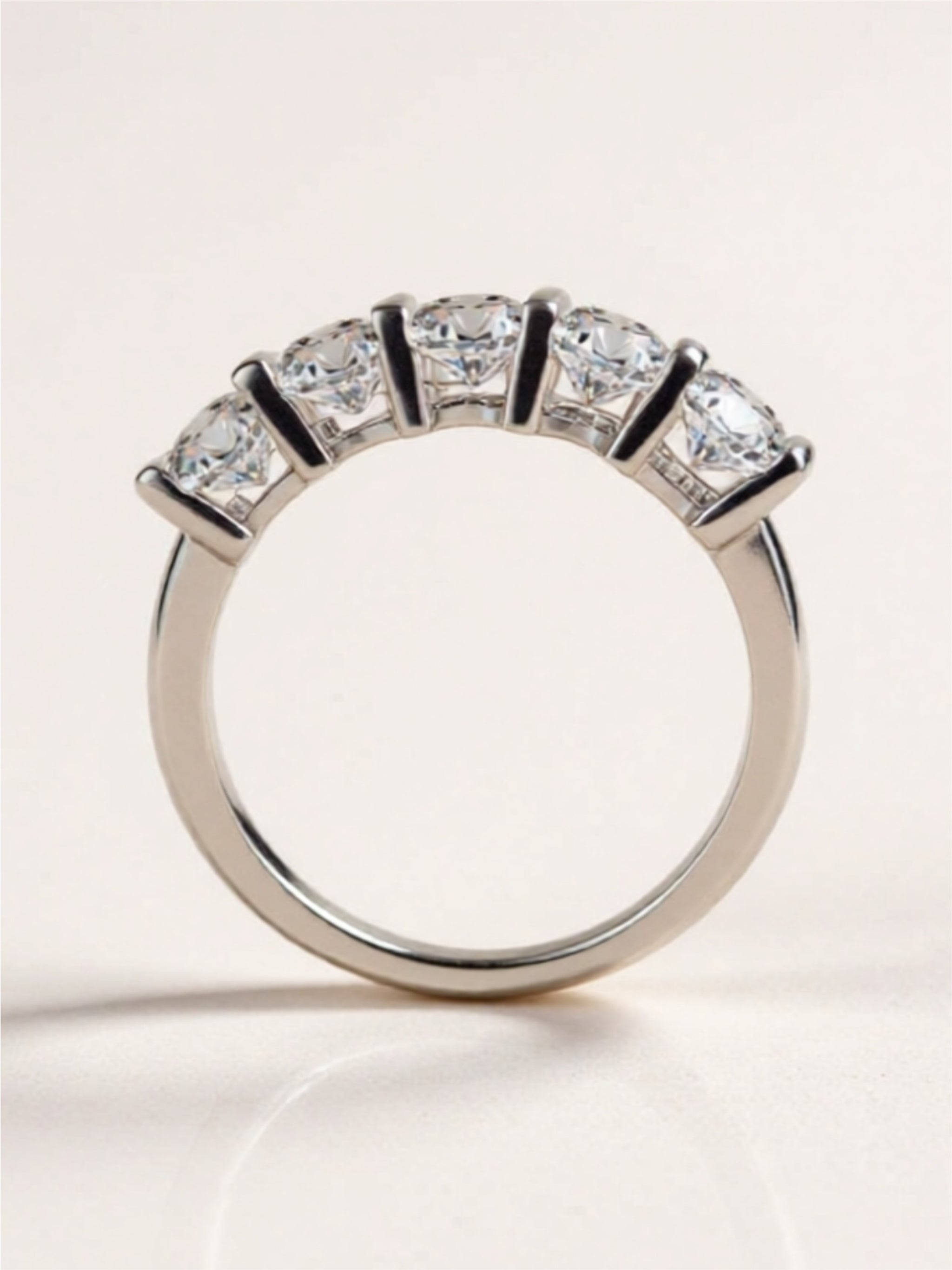 2.5 Carat Moissanite 925 Sterling Silver Ring